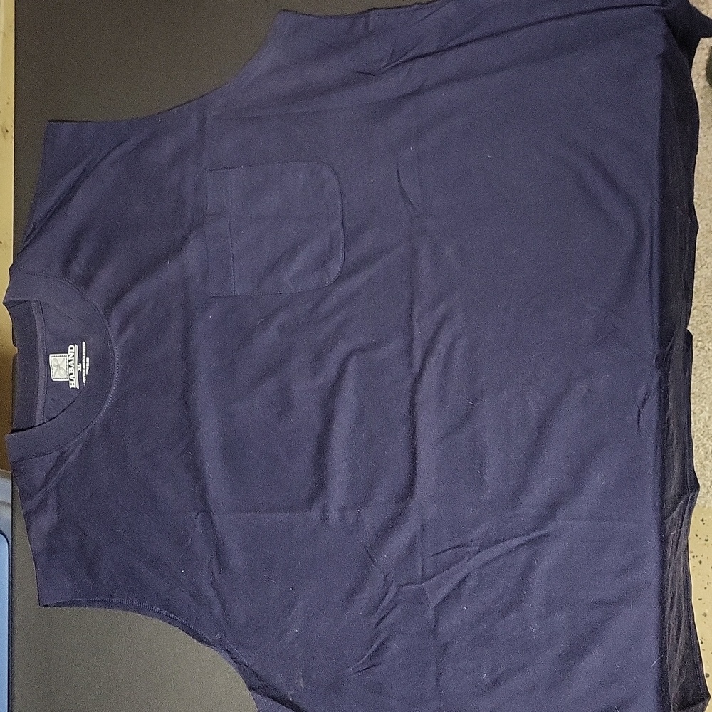 Haband Navy Blue One Pocket Tank Top